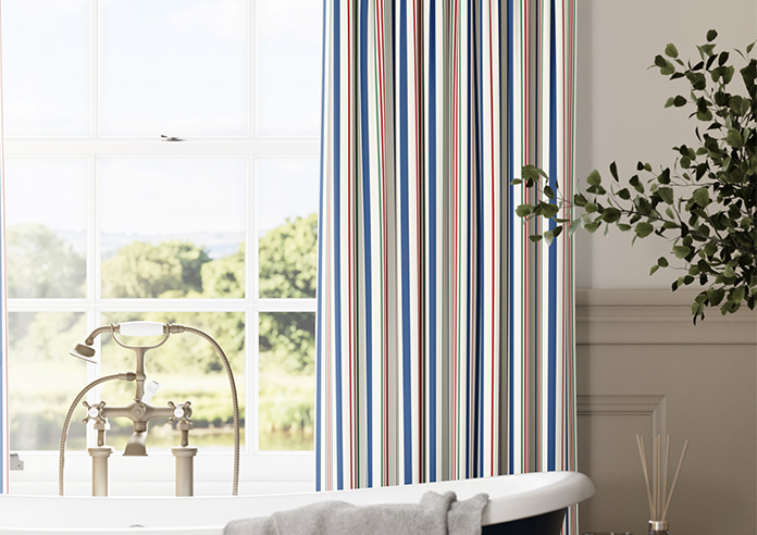 The British Stripe Co. George, Liverpool No.1 - Made to Measure Curtains - Image 5